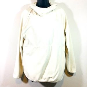 The North Face cowl neck hood fleece sweater